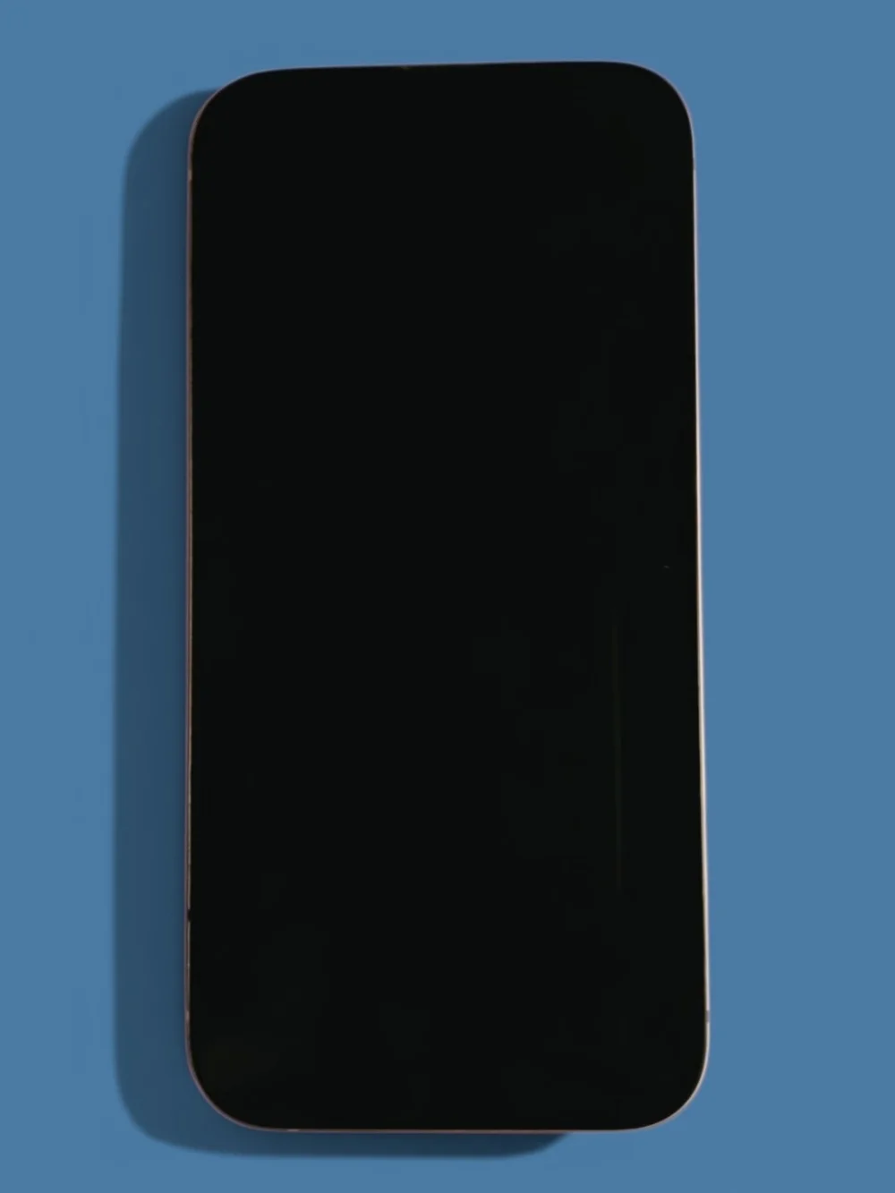 Cell Phone with Purple Gradient Screen And Pink Body By Apple